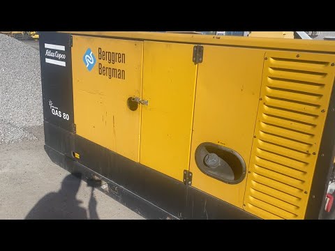 Köp Generator Atlas Copco QAS 80 på Klaravik
