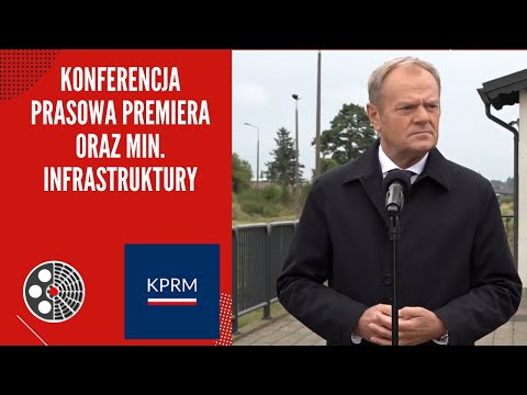 Donald Tusk ogłasza rewitalizację linii Kartuzy-Lębork