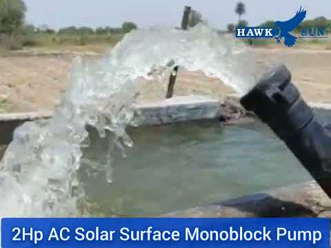 2HP AC Solar Surface Monoblock Pump