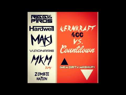 Kernkraft 400 Vs. Countdown (MKM Dirty Mashup) Riggi & Piros X Hardwell X Visionarie