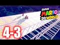 Super Mario 3D World 4 3 Beep Block Skyway All Stars Stamp 100 Gameplay Walkthrough