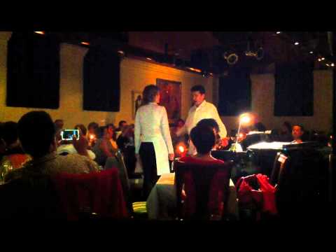 Restaurante Castafiore cantantes ópera y zarzuela No seas tirana 14 04 12