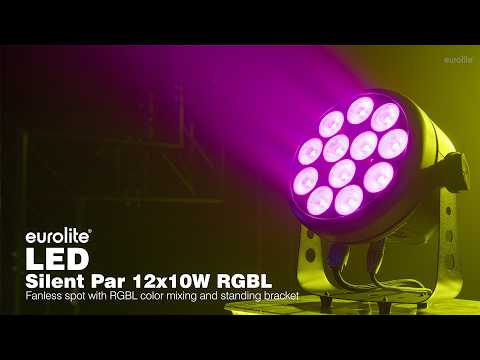 Eurolite LED Silent Par 12x10W RGBL