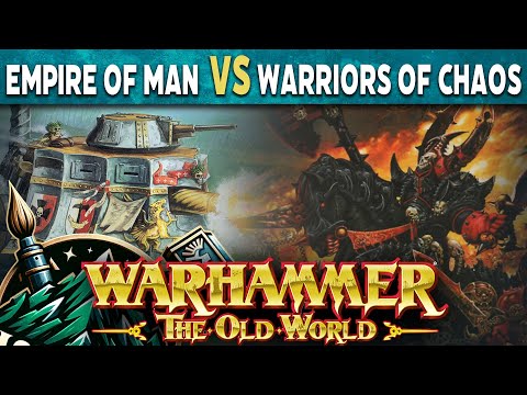 Empire of Man vs Warriors of Chaos - The Old World Live Battle Report