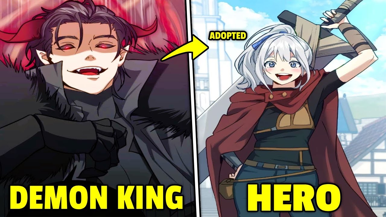 The Demon King Wants to Retire Because of His Adopted Hero Daughter | Manhwa Recap