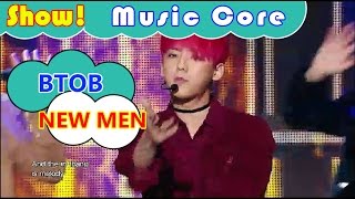 [Comeback Stage] BTOB - NEW MEN, 비투비 - 뉴맨 Show Music core 20161112