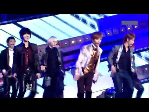 [111001] Super Junior - A-CHA [Music Core].flv