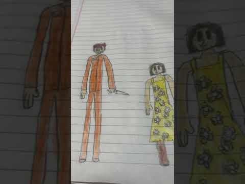 Day 53 of Drawing 1 SCP Every Day: SCP-053 #scp #scpfoundation #scp053 #drawing #sketching #art