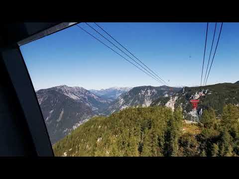 Alpy - Dachstein Krippenstein 25.09.2021 lanovka