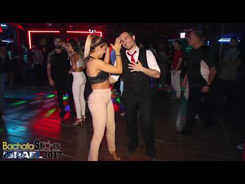 Bachata Stars Israel 2017 - Alon Goshen & Erica Ponce dance Bachata