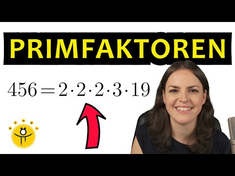 PRIMFAKTORZERLEGUNG einfach erklärt – Beispiele auch mit großen Zahlen