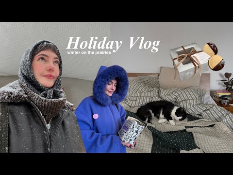 Holiday Vlog: cookie boxes, shoe unboxing, reading updates