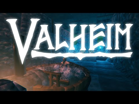 Valheim | Meadows Music | 10 Hours with Fireplace Sound