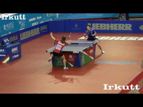 Yulia Prokhorova (RUS) - Shan Xiaona (GER). ETTC 2016.