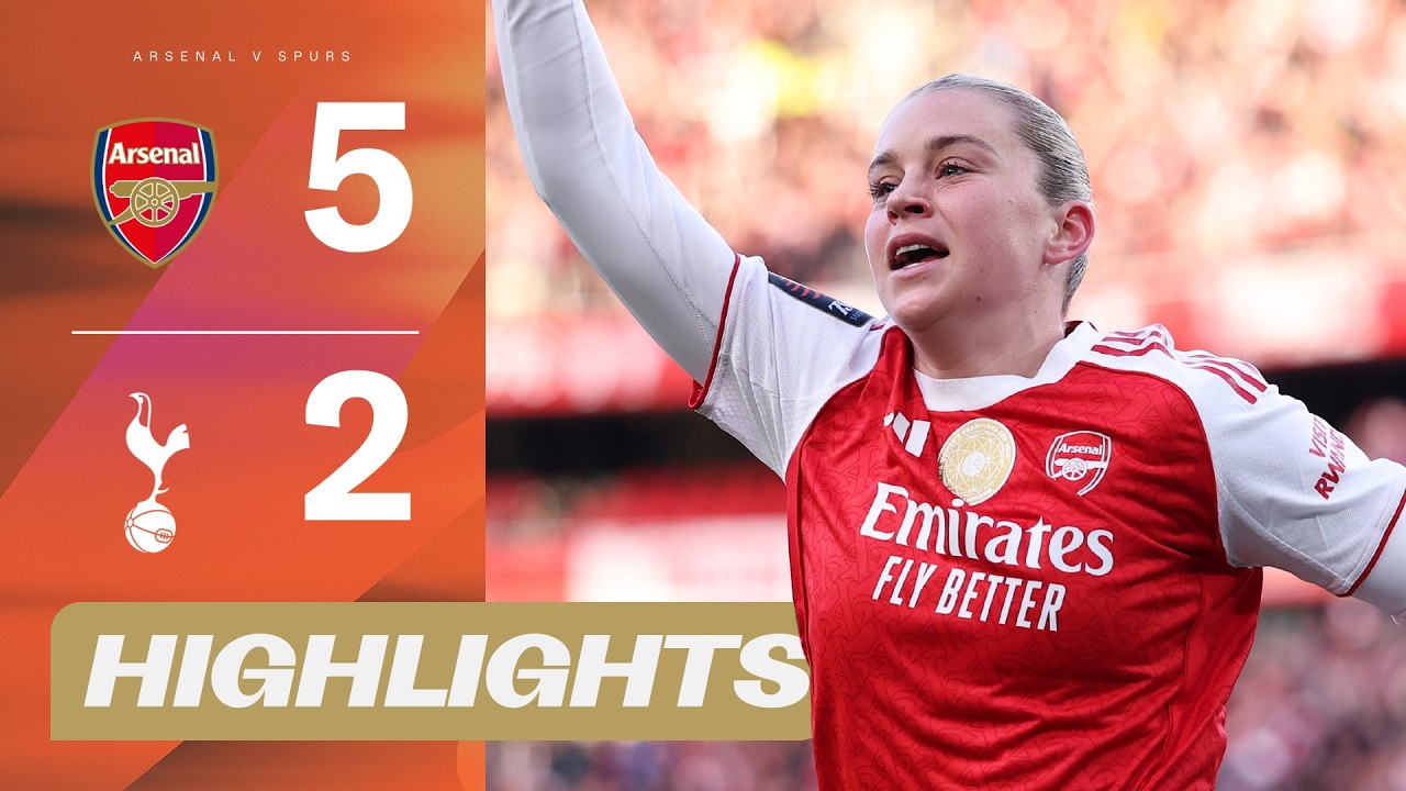 Arsenal vs Tottenham Highlights