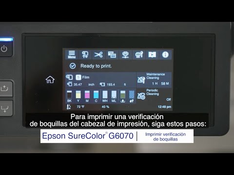 Cómo Imprimir el Test de Inyectores (Nozzle Check)