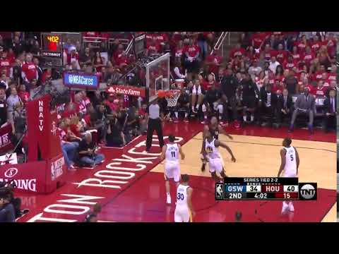 [Reverso] Scoop pass to Spin move on low post PJ Tucker vs Warriors