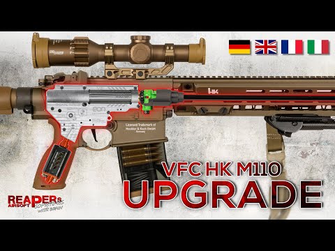 [Tech] VFC/Umarex HK M110 Upgrade - Gate EON | Perun Hybrid Clicker | Neptun HopUp (6mm BB Airsoft)