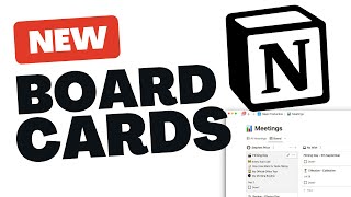 Notion's New Board Cards