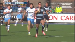 Tommy Seymour chooses to chase down Richard Smith just because he can