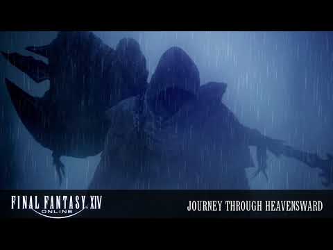 Journey Through Heavensward - Final Fantasy XIV (Rain and Thunder for 1 Hour)