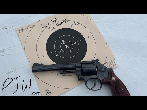 "Half Test"  2/5/2023 (Smith & Wesson Model 19-5)