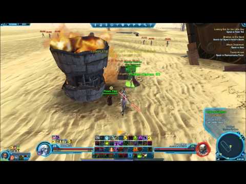 SWTOR JC Tatooine Class Quest - Looking Out for the Little Guy
