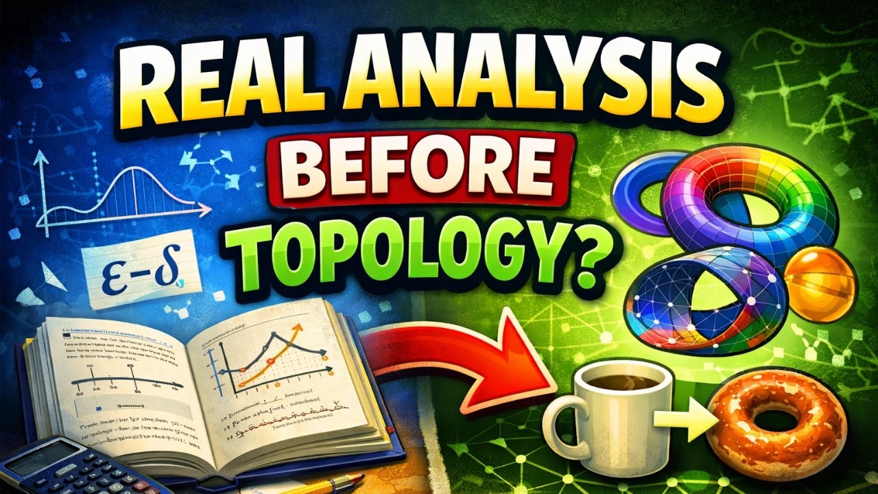 Should You Study Real Analysis Before Topology?