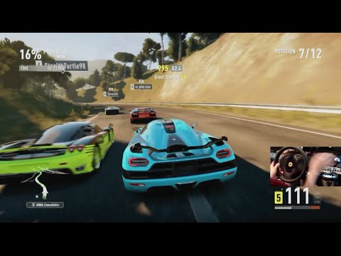 Forza Horizon 2 LP Ep42 - TAG #teamSLAP on Twitter or Insta w/Thrustmaster Wheel Cam | SLAPTrain