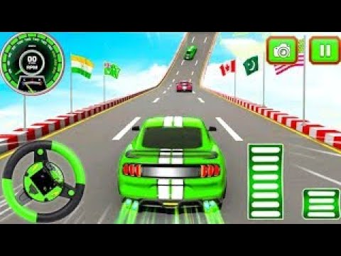 Muscle Car Stunts Racing 2023 Mega Stunt Ramp Driving 3D Simulator Android GamePlay