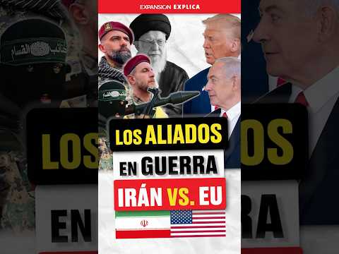 🇮🇷 ¿Quién apoya a IRÁN y quién a EU e Israel 🇺🇸🇮🇱 en la GUERRA?  | #ExpansiónExplica