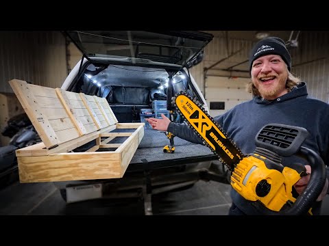 Building a New Truck Camper Bed
