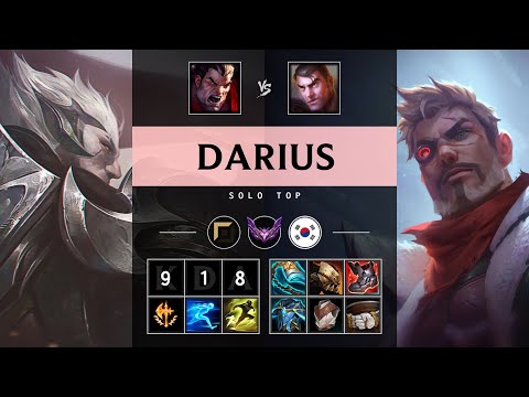 Darius Top vs Jayce - KR Master Patch 25.21