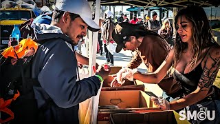 Daisy Steps Up to Feed the Homeless