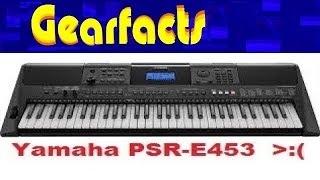 Video thumbnail for The Yamaha PSR-E453 is brilliant ...but just a few criticisms.... by Gearfacts
