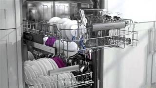 Frigidaire Professional Dishwasher Model FPID2497RF - Adjustable Upper Rack demo