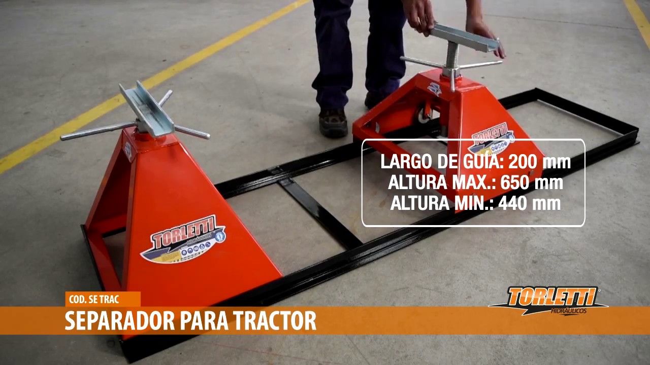 ELEVADOR SEPARADOR DE TRACTOR | TORLETTI