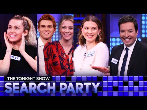 Tonight Show Search Party with Miley Cyrus, the Riverdale Cast and the Stranger Things Cast