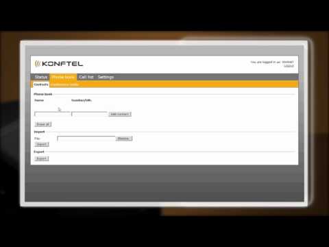 Konftel 300IP Video #1