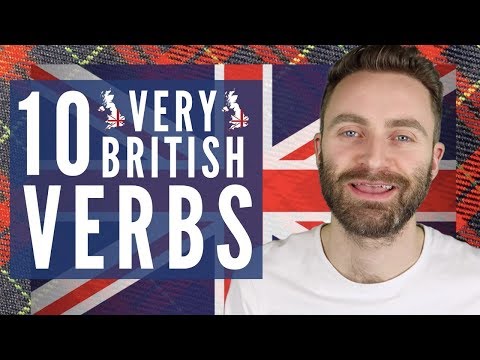 イギリスの動詞10選 (10 Very British Verbs)