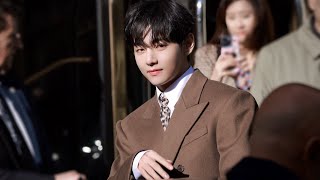 BTS's V at the CELINE Paris Fashion Week 2025 | BTS's V at the CELINE Fashion Show