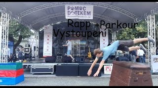 Video Rapp vystoupení na náměstí + Parkour