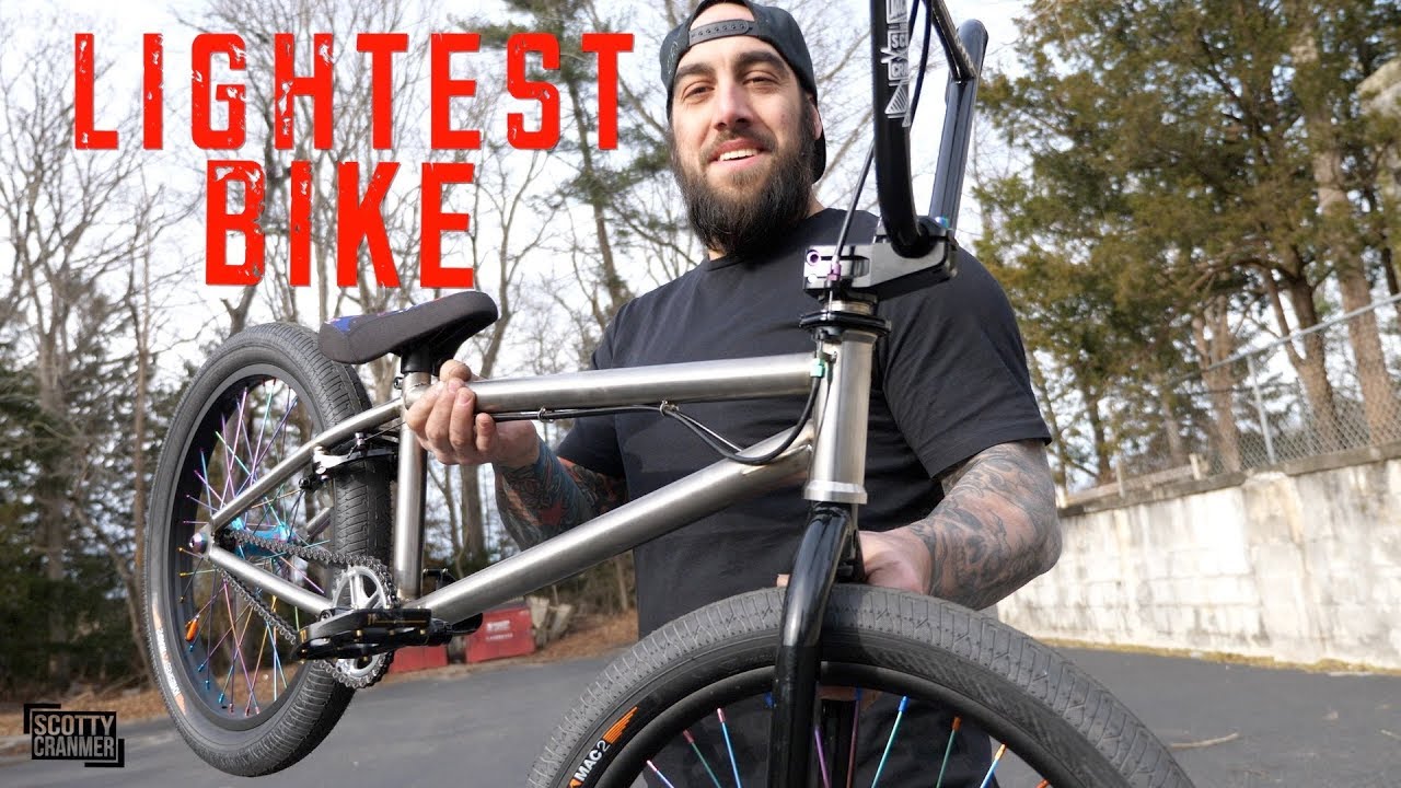 Building The Lightest Bike Possible!