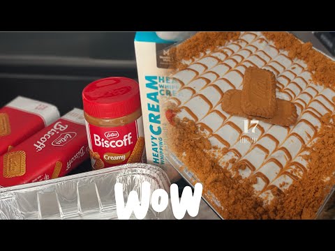 Macmacaan fudud Ramadan ka (Biscoff cake)