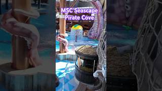 Kids on MSC Seascape. Pirate Cove! #shorts