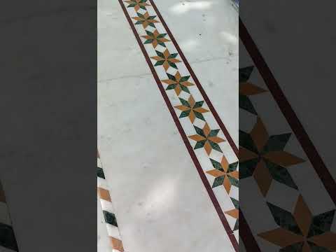 marble floor new design star ⭐#marble #jiban #construction #design