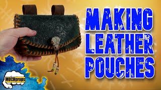 MAKING LEATHER POUCHES