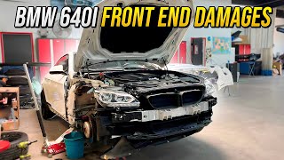 REBUILDING A CRASHED BMW 640I