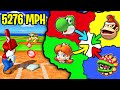 Mario Baseball Imperialism With 5000mph Pitches