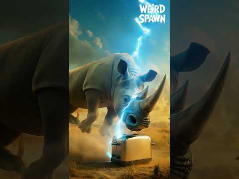 How a Rhino Became a Toaster! | Italian Brainrot Animals Rhino Toasterino